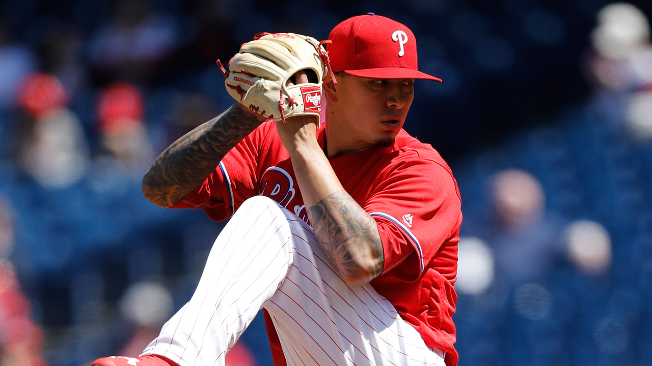 Phillies Pitcher Vince Velasquez Learning from the Past