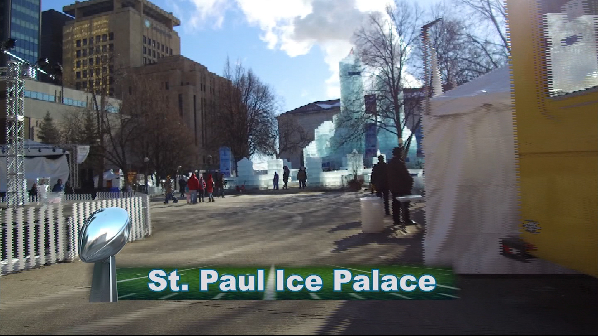 Super Bowl LII: Ice Palace in St. Paul