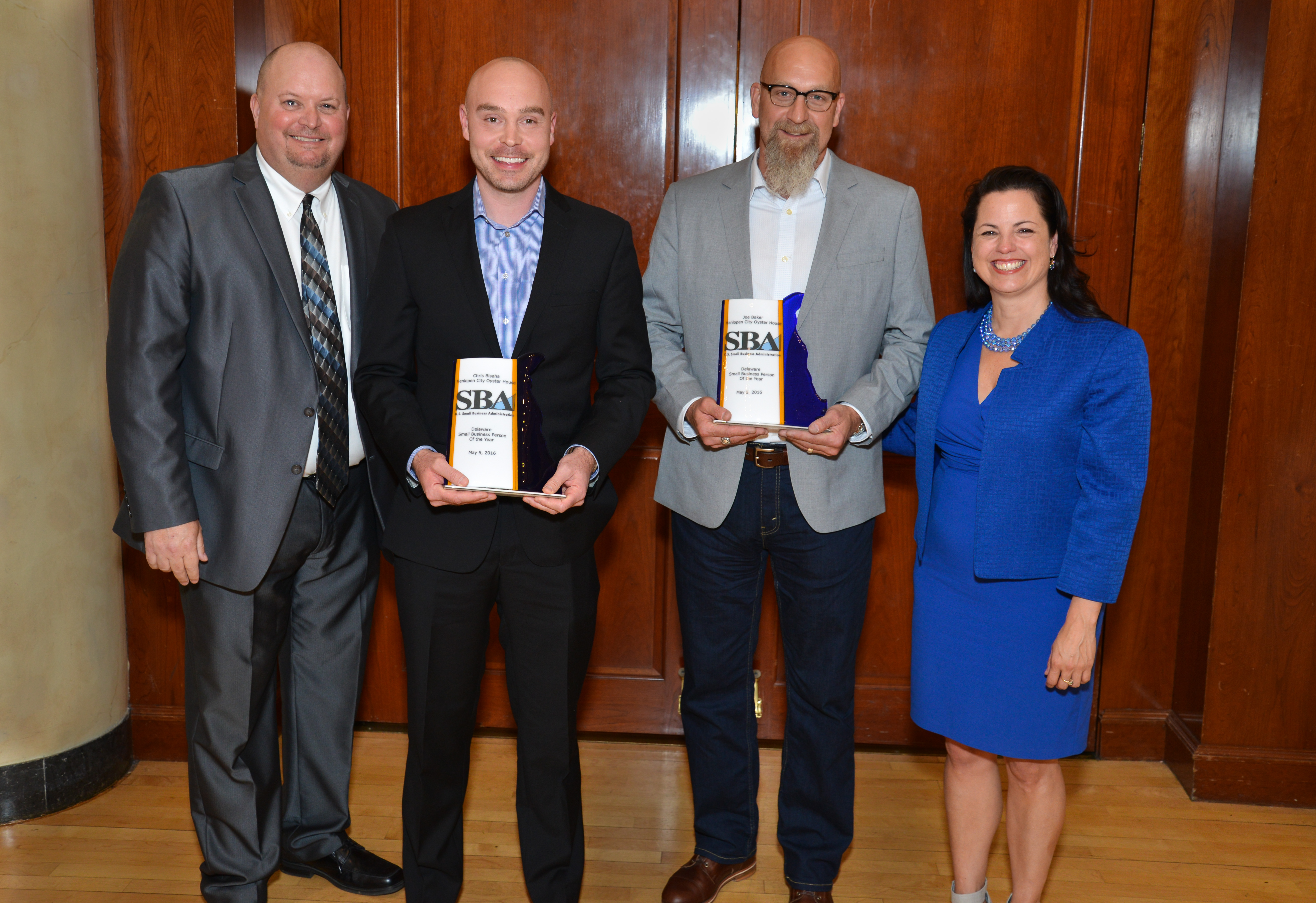 Henlopen City Oyster House Owners Named SBA’s Del. Small Business Persons of the Year