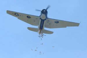 There will be a massive drop of rubber chickens at the end. (Photo credit: Easton Airport)