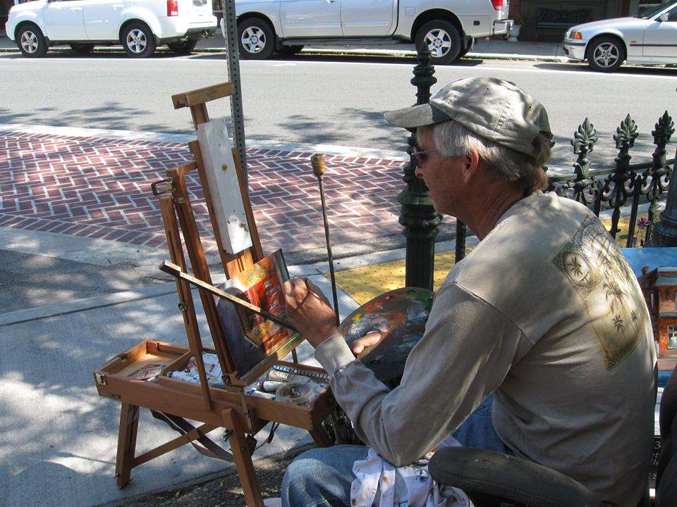 Artists Gather in Downtown Berlin for Paint Berlin- Plein Air Competition