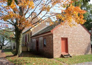 Autumn scene at the John Dickinson Plantation. (Photo: Delaware Division of Historical and Cultural Affairs)