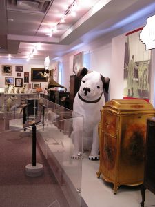 Displays at the Johnson Victrola Museum. (Delaware Division of Historical and Cultural Affairs)