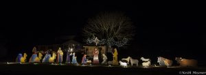 Nativity scene, taken in Wattsville, Virginia near Wallops Island. Photo by Keith Misener of Lewes, Delaware.