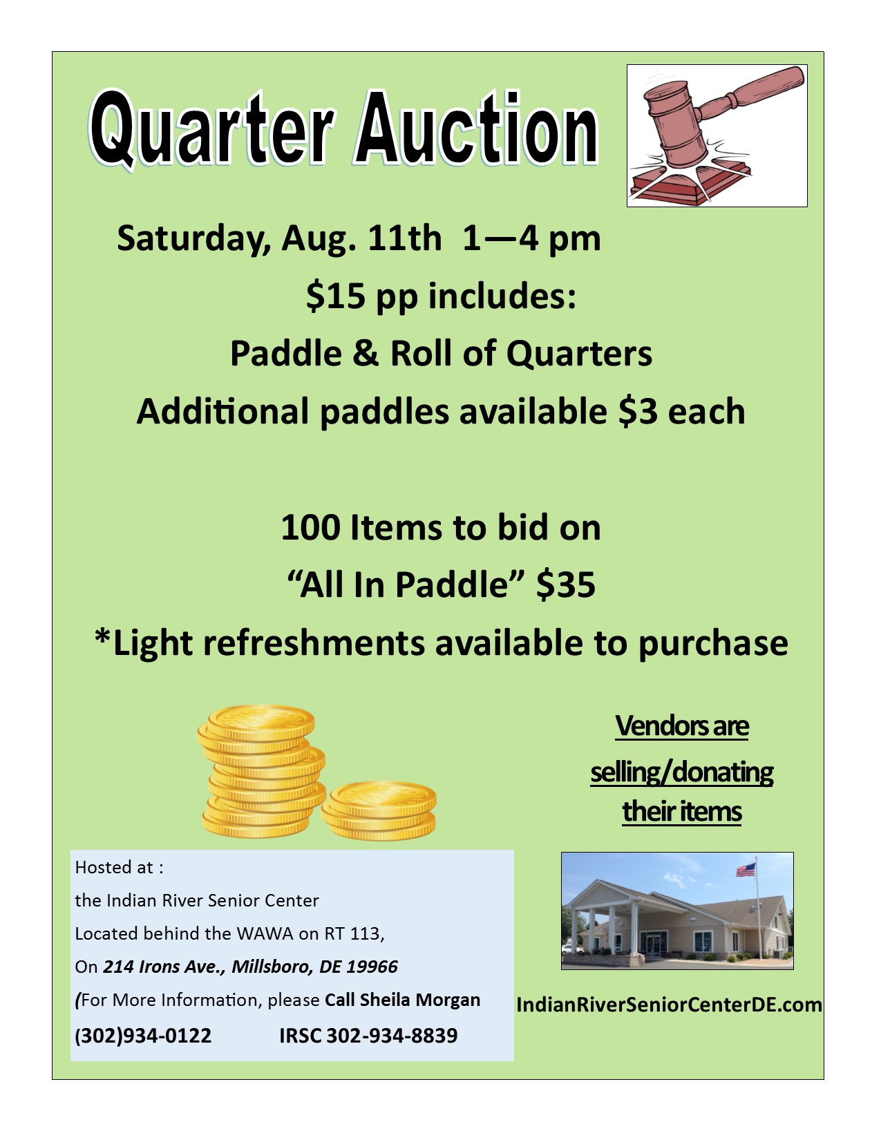 Quarter Auction DelmarvaLife