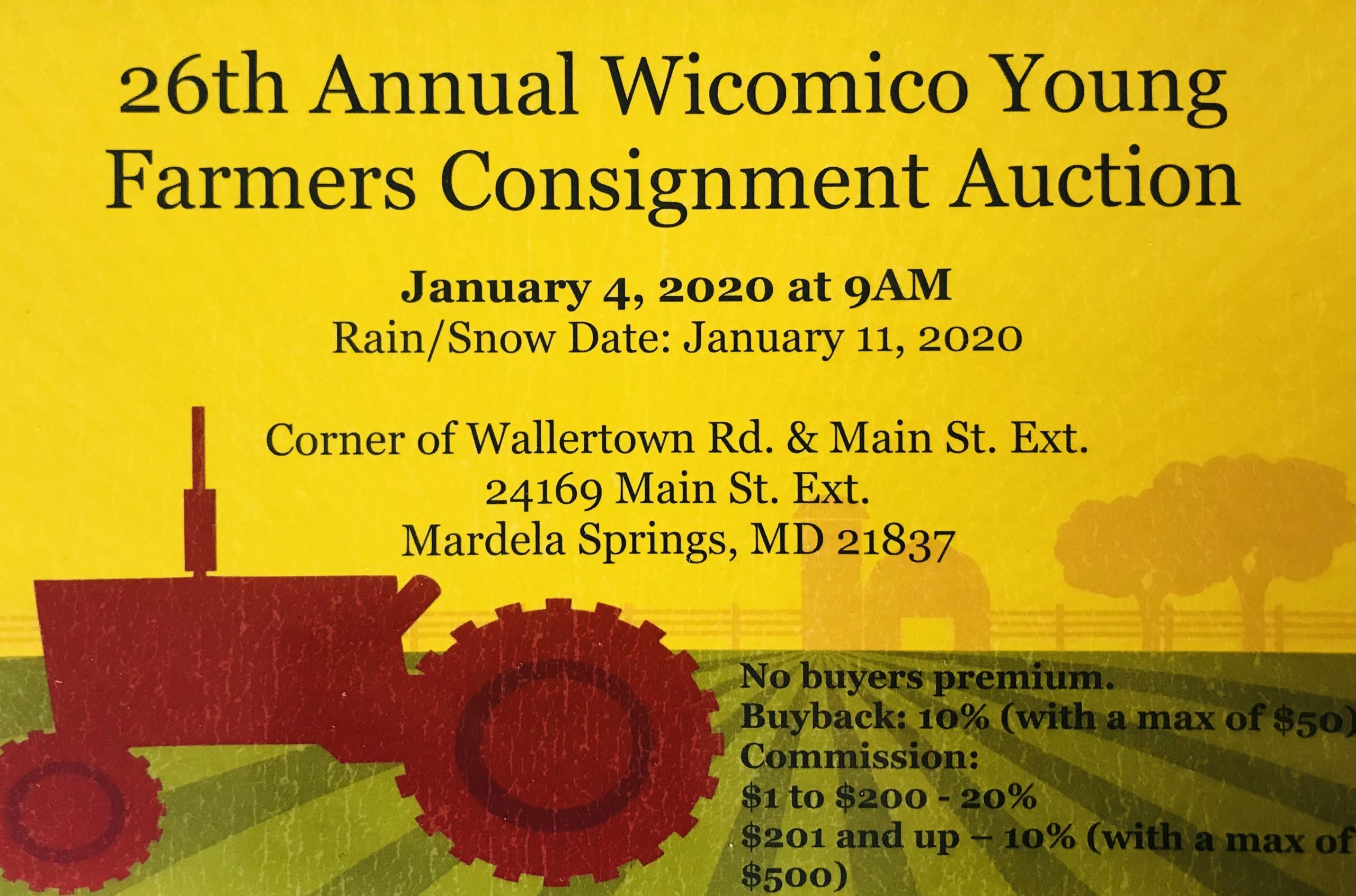 26th Annual Young Farmers Consignment Auction DelmarvaLife