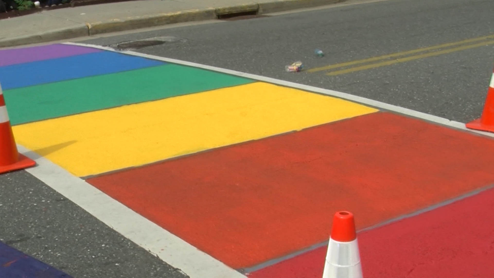 Historic Rainbow Crosswalk For Pride Month DelmarvaLife