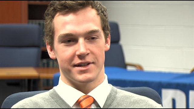 Dillon Fletcher: February WBOC/Mountaire Farms Scholar Athlete Award Winner