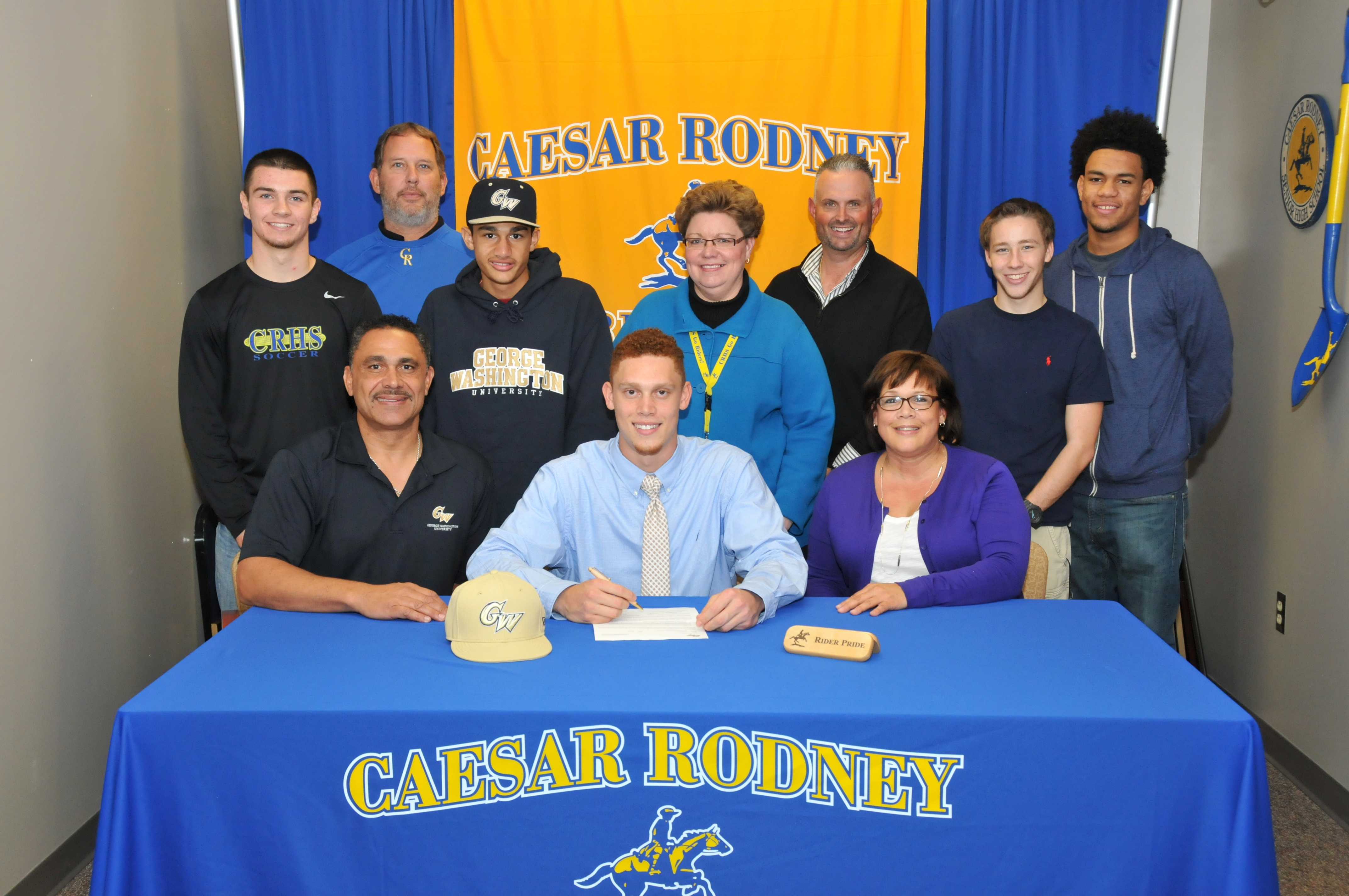 Ivy Rides to GW On Baseball Scholarship