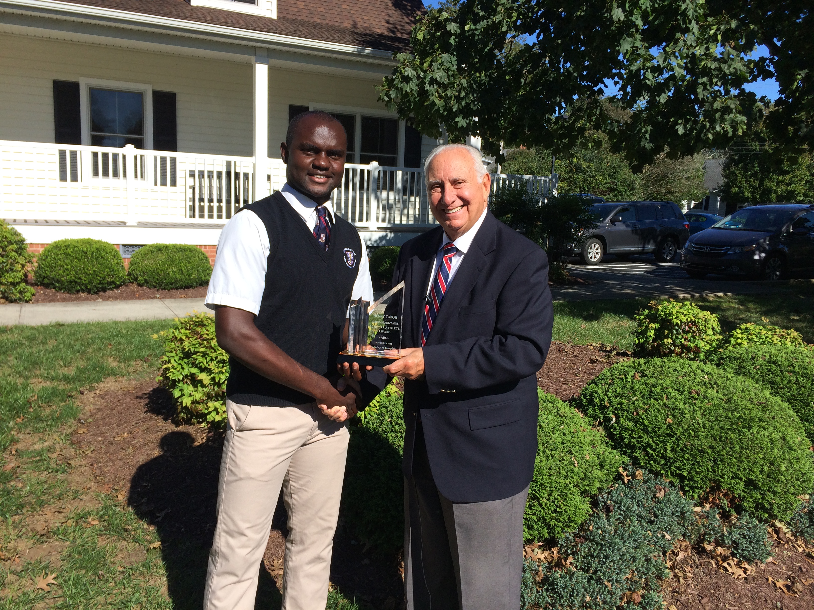WBOC Mountaire Farms November Scholar Athlete Of The Month – Worcester Prep’s Henry Taboh