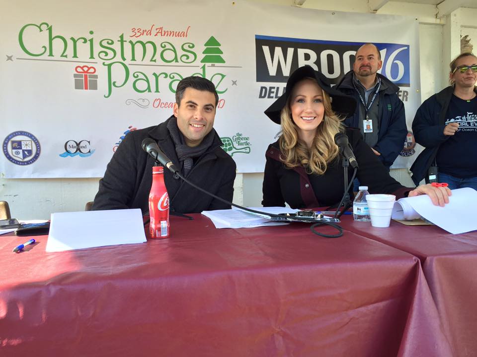 WBOC's Chris Weimer and Maxine Bentzel